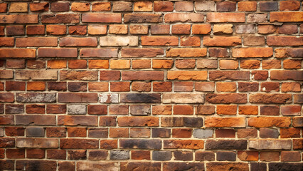 Obraz premium Weathered Brick Wall Background with Rustic Texture and Copy Space