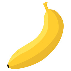 Banana fruit cartoon illustration
