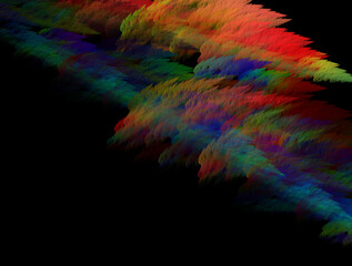 Imaginatory fractal abstract background Image