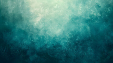 Fototapeta premium Predominantly teal backdrop featuring a subtle background illustration