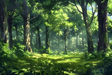 Fototapeta premium Enchanted Forest