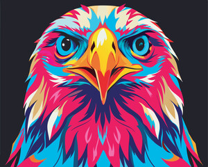 Obraz premium eagle-head-pop-art-free-vector (1).eps