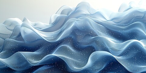 Obraz premium Explore a tranquil light pale vector background, where abstract white and grey designs elegantly blend with delicate azure tones, forming a harmonious and visually enchanting digital canvas.