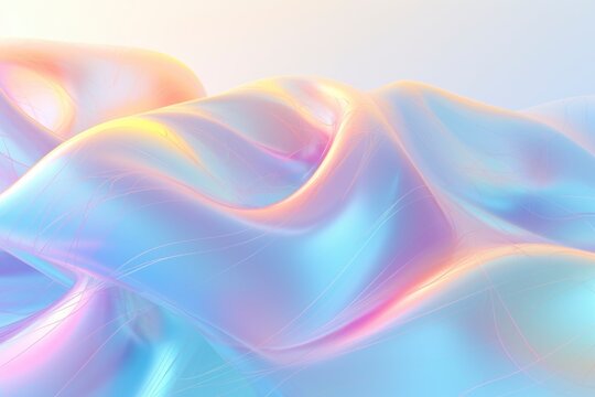 Futuristic 3D geometry colorful background wallpaper