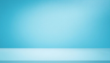 Fototapeta premium Simple Blue Background for Product Display