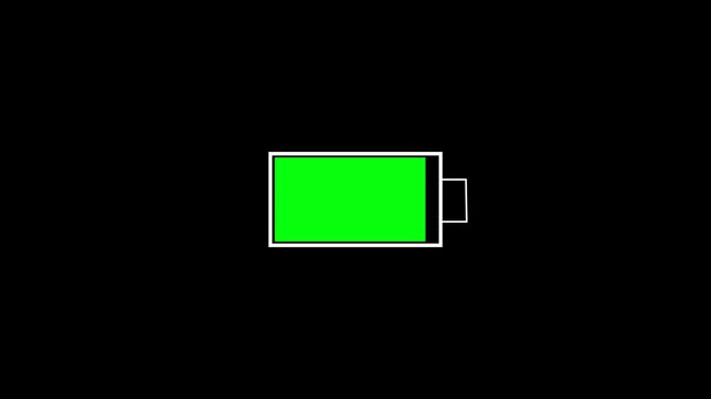 battery charging  animation, Battery Charge Level Indicator On Dark color Background, 4k footage. ribbin, july, firework, bubble, explosion, explosive, horizontal, 4k video