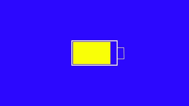 battery charging  animation, Battery Charge Level Indicator On Dark color Background, 4k footage. ribbin, july, firework, bubble, explosion, explosive, 4k