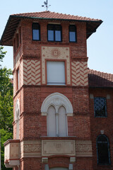 Castello Pozzi, historic castle in Milan, Italy