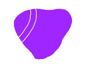 Hand drawn pencil organic shapes with doodle strokes and outlines, squiggles and scribbles. fluid, flowing, irregular elements in trendy colors.