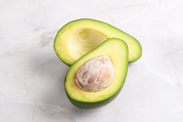 Ripe raw exotic avocado fruit