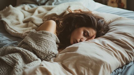 Person lying in bed, looking exhausted and ill, representing the toll chronic diseases can take on ones daily life and overall well-being