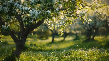 Fototapeta premium plum tree
