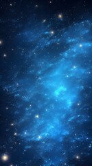 Fototapeta premium Digital nebula blue flash point line abstract poster background