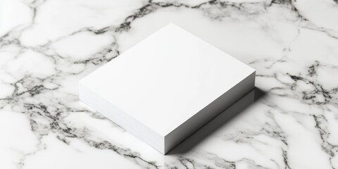  Elegant Vertical White Business Card Mockup: Versatile Template for Back-to-School Marketing, Office Supplies Promotion, and Corporate Stationery Branding. High-Resolution Design for Educational Inst