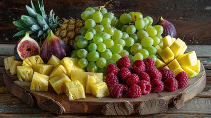 The Assorted Fresh Fruits