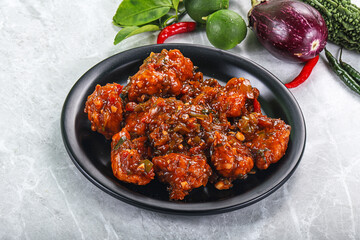 Chinese cuisine - Chicken manchurian gravy