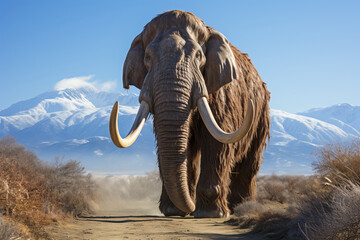 The mammoth has long been an extinct species of mammal.