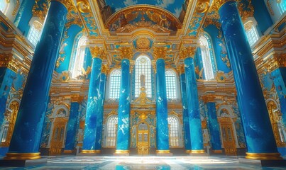 The Blue and Gold Cathedral: A Masterpiece of Architecture and Art