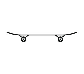 Skateboard, skate board icon vector design