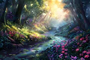 Enchanted Forest Stream