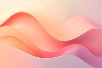 a minimalist background with a smooth gradient transitioning from soft lavender to pastel peach. abstract design