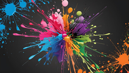 Comic art style exploding pop speech bubble background explosive pop background for speech bubbles