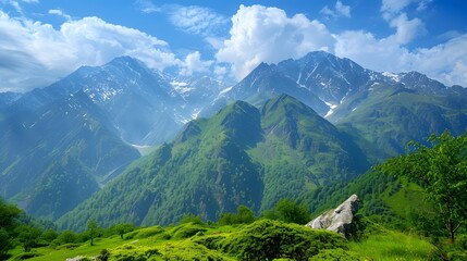 Fototapeta premium view from the mountain