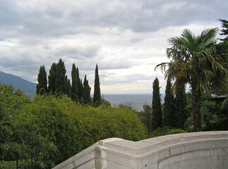 Sea view from Livadia in Crimea
