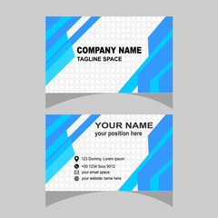 Fototapeta premium Business card design template, Clean professional business card template, visiting card, business card template.
