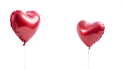 beautiful heart shaped balloons