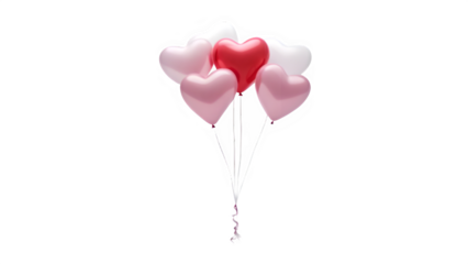 beautiful heart shaped balloons