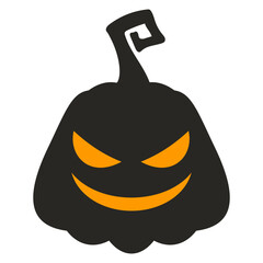 Halloween Pumpkin Silhouette