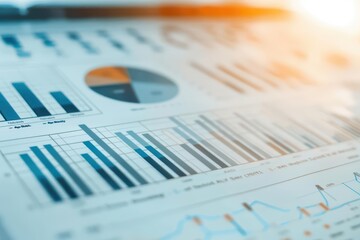 Fototapeta premium An explosion of innovation surrounds data analytics