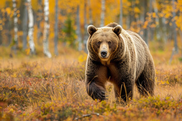 brown bear in the forest