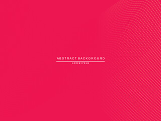 Minimalist pink premium abstract background with luxury curved lines elements. Exclusive wallpaper designs for posters, flyers, presentations, websites, etc.