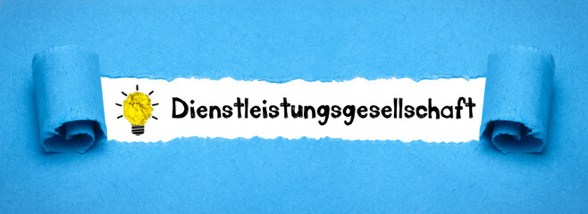 Dienstleistungsgesellschaft	