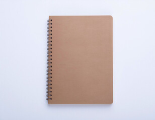 notebook isolated on white background