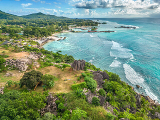 La Digue  Pointe Cap Barbi Seychelles © ewelinaf