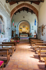 Massa Marittima cathedral tuscany, italy