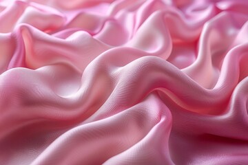 Obraz premium 3D Pink Waveform Texture Background