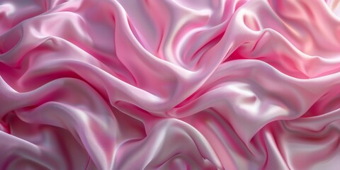 Obraz premium Soft Pink Silk Scarf