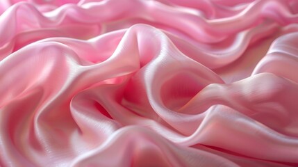 Fototapeta premium Soft and Pink Fabric Texture