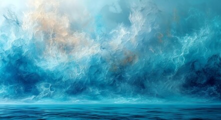 Oceanic Horizon, Artistic Seascape