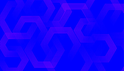 線の重なりで組み合わせた幾何学模様の背景素材