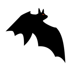 Halloween Bat Silhouette