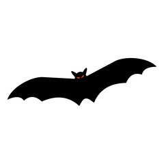 Halloween Bat Silhouette