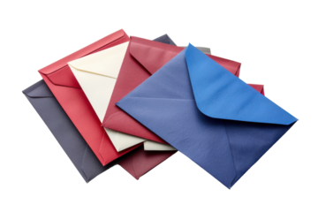 Envelopes Isolated On A White Background