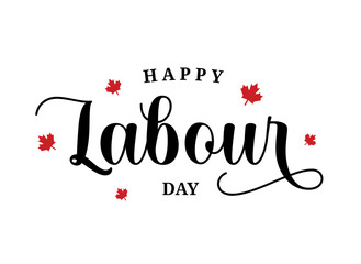 Labour day Canada greeting card or background. vector illustration.