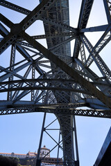 Close up del puente Don Luis I