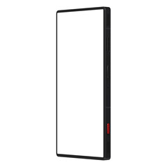 Clear view smartphone transparent left